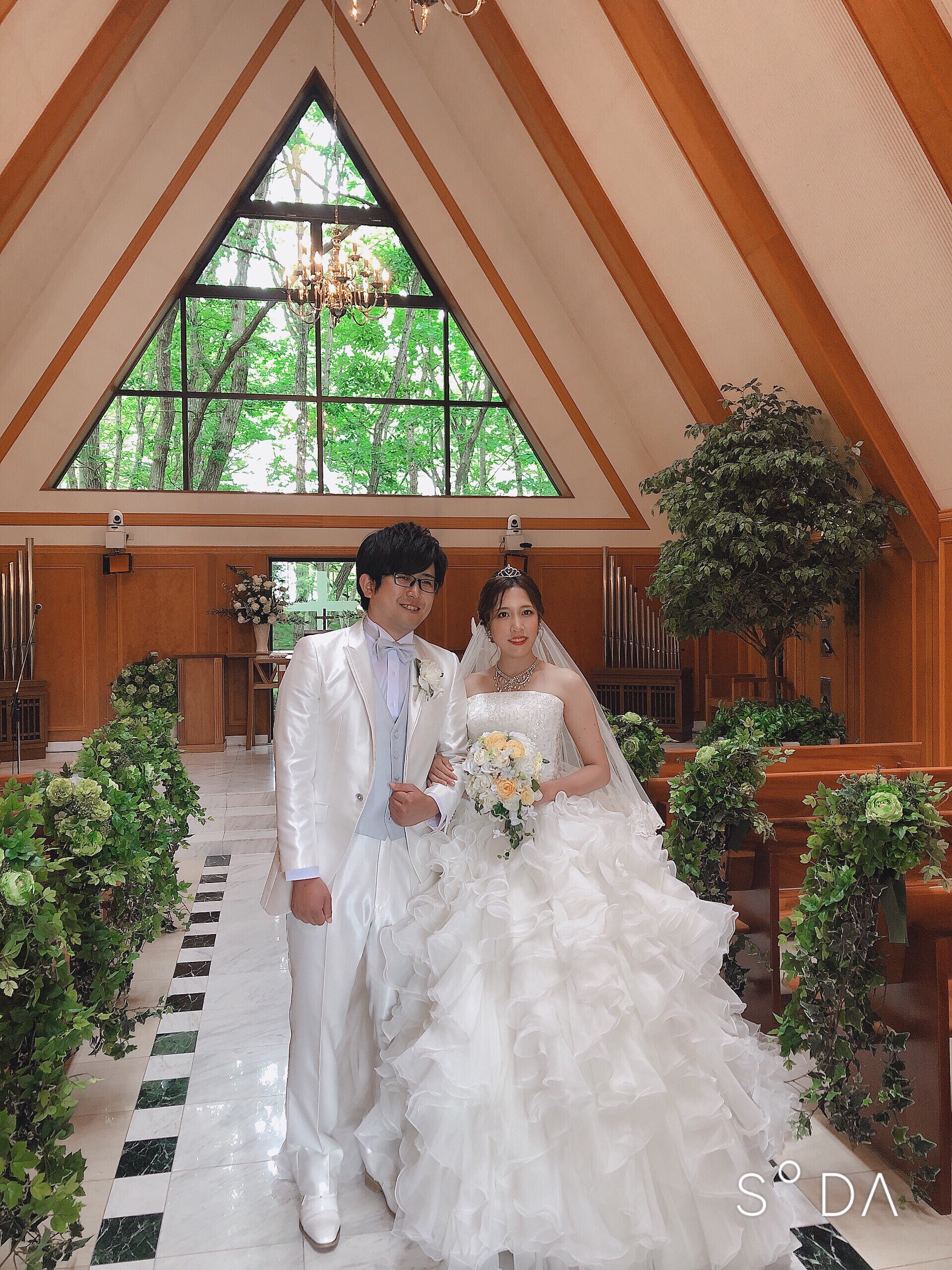 ウェディングドレスショップアトリエアンのブログ 幸せレポートアップ エピナール那須で結婚式でした