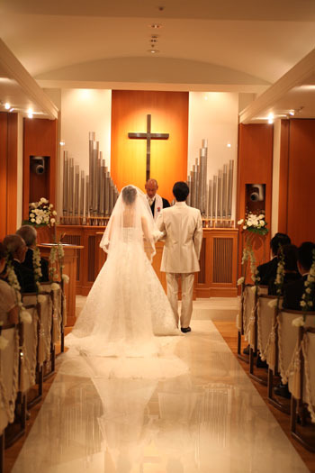 ウェディングドレスショップアトリエアンのブログ ドレスはジュエル 横浜ベイシェラトンで結婚式でした 第一弾